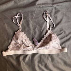 White bralette